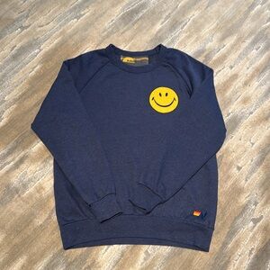 Aviator Nation Smiley Crew, Unisex Small